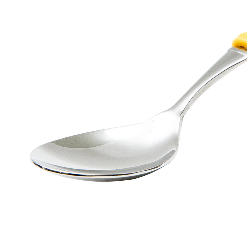 Coffee Spoon (Stainless Steel/ABS/13.8cm/SMCol(s): Yellow)