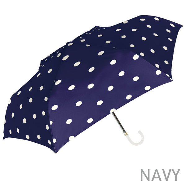 Nakatani Natural Basic Nuance Dot Foldable Umbrella | Oomomo