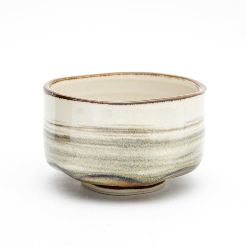 Unka Mino Ware Porcelain Matcha Tea Bowl  7.5cm dia.12cm