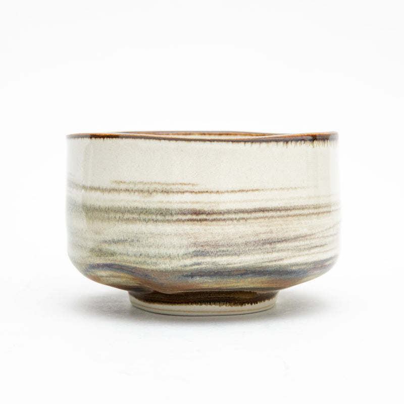 Unka Mino Ware Porcelain Matcha Tea Bowl  7.5cm dia.12cm