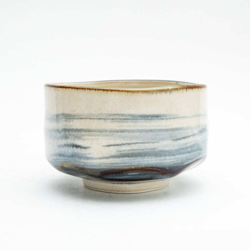 Haruka Mino Ware Porcelain Matcha Tea Bowl  7.5cm dia.12cm