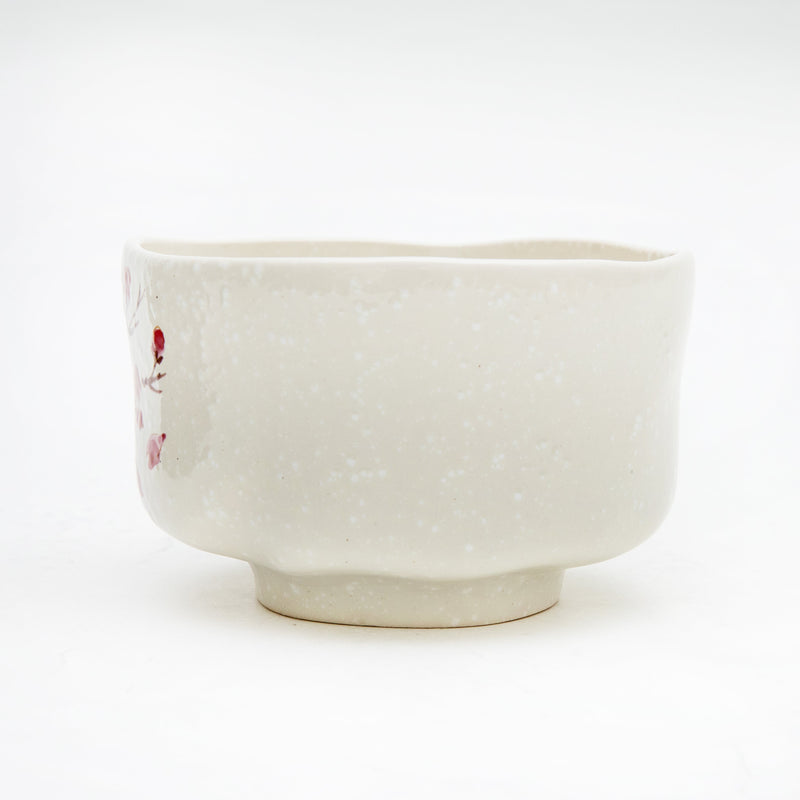 Cherry Blossom Gold-painted Ceramic Bowl  7cm dia.11.2cm   300 g