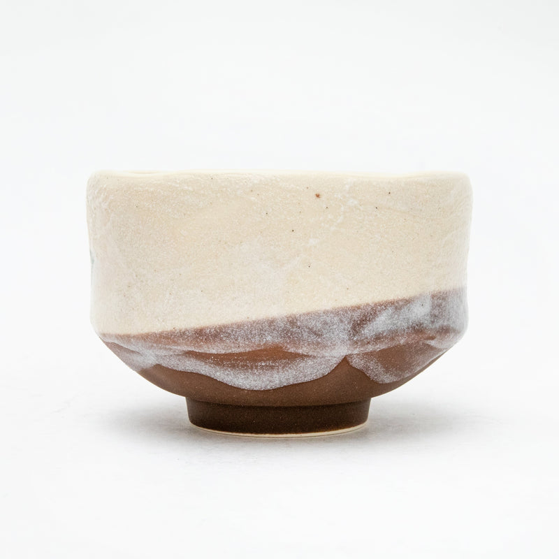 Mini Camellia Mino Ware Ceramic Matcha Bowl  6.2cm dia.9.4cm