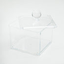 Makeup Organizer (PS/With Lid/9.5x9.5x9.5cm/SMCol(s): Clear)