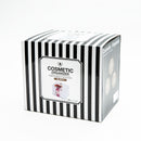 Makeup Organizer (PS/With Lid/For Cotton Pds, Cotton Swabs/10.9x14.8x9.4cm/SMCol(s): Clear)