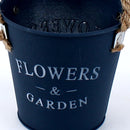 Tin Bucket Planter