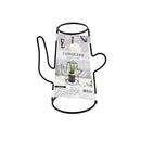 Stainless Steel Teapot Sahped Wire Vase 