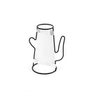 Stainless Steel Teapot Sahped Wire Vase 