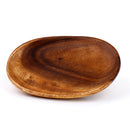 Acacia Wood Oval Long Plate