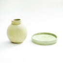 Humidifier (Ceramic/Unglazed Pot/Flower Pot/10cm/Ø9cm/SMCol(s): Green)