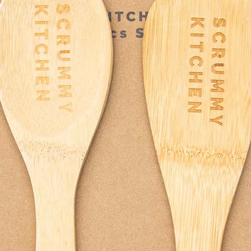 Kitchen Utensil Set (Bamboo/2pcs)