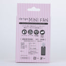 Mini Clip?On Portable Fan – Pink