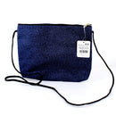 "Laugh and Smile everyday"  Glitter Shoulder Bag (Wide)