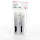 Mechanical Pencil Lead (Lead/B/0.5mm/8.5x1.9x0.6cm (2pcs)) Individual Package