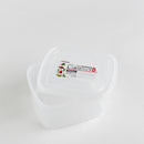 Plastic Food Container (Microwavable/Square/CL/14.2x12.6x7cm / 900mL)