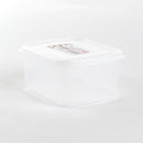 Plastic Food Container (Microwavable/Square/CL/14.2x12.6x7cm / 900mL)
