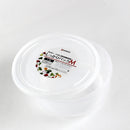 16.8cm Plastic Food Container (Microwavable/Round/CL/8.4x?16.8cm / 1.3L)