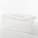 Plastic Food Container (Microwavable/Rect/CL/24.1x17.6x9.1cm / 3L)