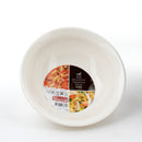 White Melamine Round Bowl Individual