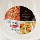 White Melamine Round Bowl Individual