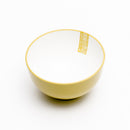 6.8cm Yellow and White Melamine Bowl