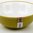 14.5cm Green and White Melamine Serving Bowl Individual