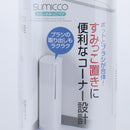 Sumicco Toilet Brush with Trash Can (White)