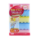 Sponges (Polyester/Non-Woven Fabric/PU Foam/Soft/6x10.5x17cm (5pcs)/SMCol(s): 3-Col)