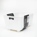 Wash Bucket (PP/With Plug/With Side Grip/Cold Resistance: -20?/Heat Resistance: 140?/Rectangular/7L/22x36x16cm/Kokubo/SMCol(s): White)