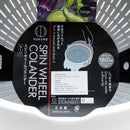 Colander (PP/Spin Wheel/Heat Resistance: 120?/L/3.4L/Ø23cm/Kokubo/SMCol(s): Grey,White)