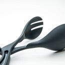 Serving Tongs (Nylon/Dishwasher Safe/Scissor-Like/6x9.2x30.8cm/Kokubo/Chef's/SMCol(s): Black)