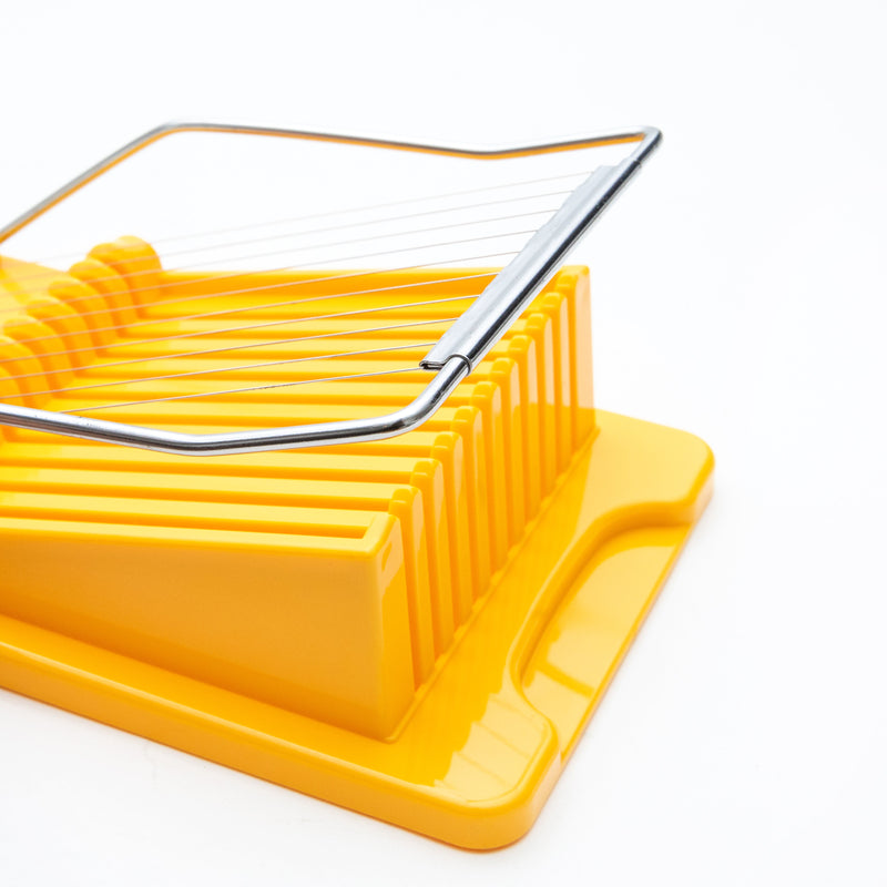 Luncheon Meat Slicer (ABS, Stainless Steel/Cuts 11 Slices 8mm Thick/Heat Resistance: 90?/25x16.5x5cm/Kokubo/SMCol(s): Yellow)