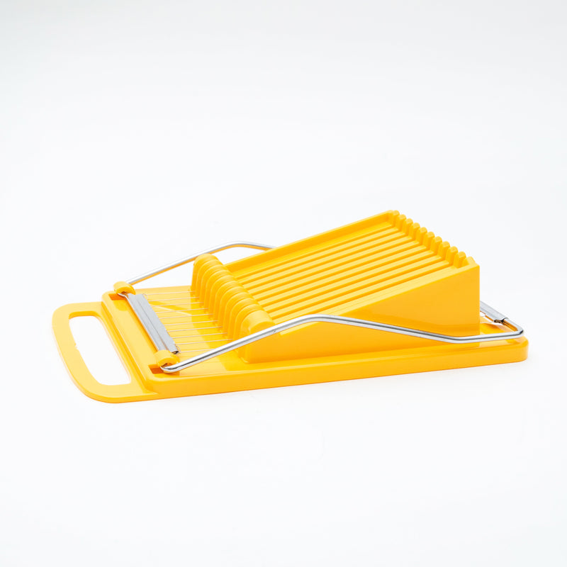 Luncheon Meat Slicer (ABS, Stainless Steel/Cuts 11 Slices 8mm Thick/Heat Resistance: 90?/25x16.5x5cm/Kokubo/SMCol(s): Yellow)