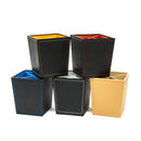 Kokubo STYLE VI 2 4 Compartments Desk Organizer Black,White