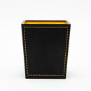 Desk Organizer (4 Compartments/2 Removable Dividers/8.8x8.8x10cm/Kokubo/STYLE VI/SMCol(s): Black,Yellow)