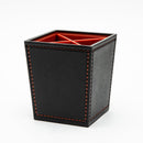 Desk Organizer (4 Compartments/2 Removable Dividers/8.8x8.8x10cm/Kokubo/STYLE VI/SMCol(s): Black,Red)