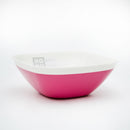 13.5cm Kokubo KOKU Melamine Square Small Bowl Magenta Pink