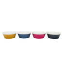 14.0cm Kokubo KOKU Round Deep Melamine Plate Iron Blue