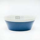 14.0cm Kokubo KOKU Round Deep Melamine Plate Iron Blue