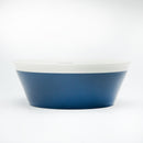 14.0cm Kokubo KOKU Round Deep Melamine Plate Iron Blue