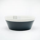 14.0cm Kokubo KOKU Round Deep Melamine Plate Steel Grey