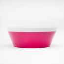 14.0cm Kokubo KOKU Round Deep Melamine Plate Magenta Pink
