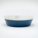 18cm Kokubo KOKU Melamine Round Deep Plate Iron Blue