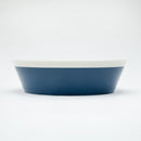 18cm Kokubo KOKU Melamine Round Deep Plate Iron Blue