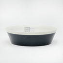 18cm Kokubo KOKU Melamine Round Deep Plate Steel Grey