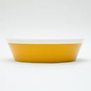 18cm Kokubo KOKU Melamine Round Deep Plate Mustard Yellow