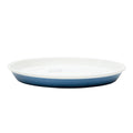 17.5cm Kokubo KOKU Melamine Round Flat Plate Iron Blue / ∅17.5cm, Deep 2cm