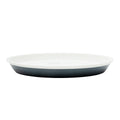 17.5cm Kokubo KOKU Melamine Round Flat Plate Steel Grey / ∅17.5cm, Deep 2cm