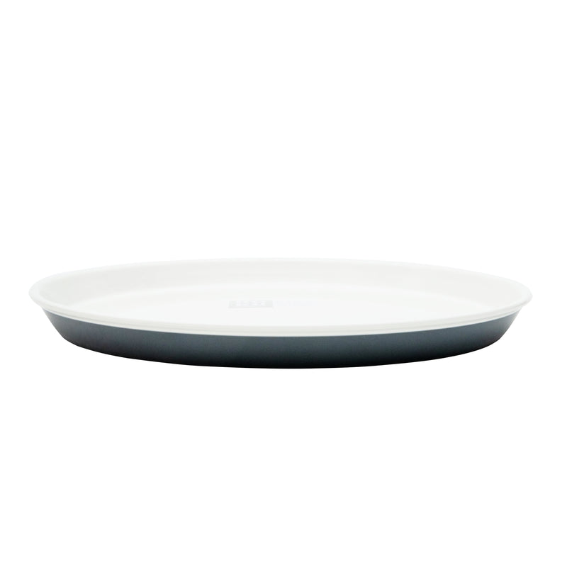 Flat Plate (PP/Microwave & Dishwasher Safe/Cold Resistance: -20℃/Heat Resistance: 140℃/Round/L/2cm/Ø22.5cm/Kokubo/KOKU/SMCol(s): Steel Grey)