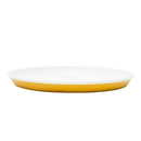 17.5cm Kokubo KOKU Melamine Round Flat Plate Mustard Yellow / &